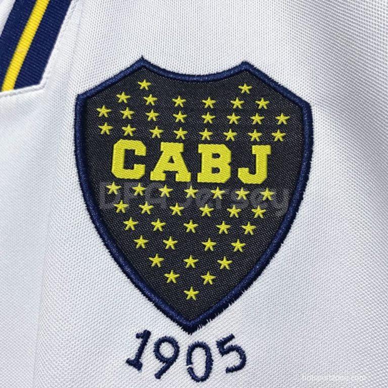 Retro 92/93 Boca Juniors Away White Jersey