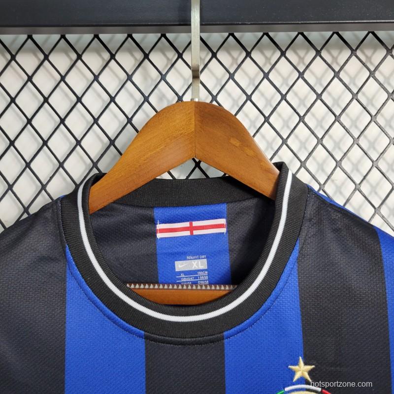Retro 09-10 Inter Milan Home Jersey