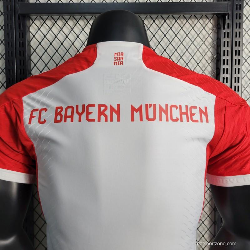 Player Version 23-24 Bayern Munich Home Jersey