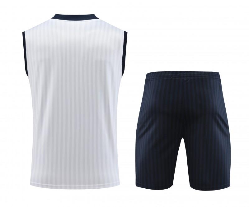 23-24 Real Madrid Remake Icon White Vest Jersey+Shorts