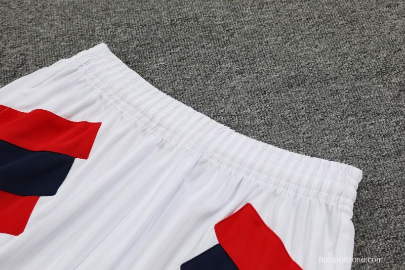 23-24 Arsenal Red Remake Icon Short Sleeve Jersey+Shorts