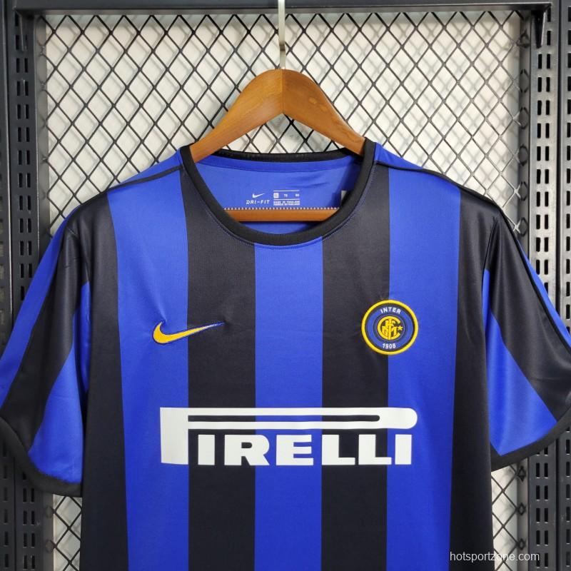 Retro 99-00 Inter Milan Home Jersey