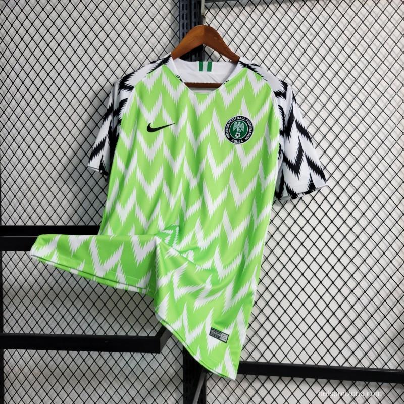 Retro 2018 Nigeria Home Jersey