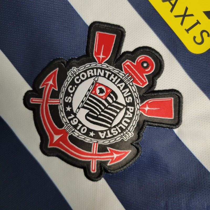 Retro 14-15 Corinthians Third Navy Jersey
