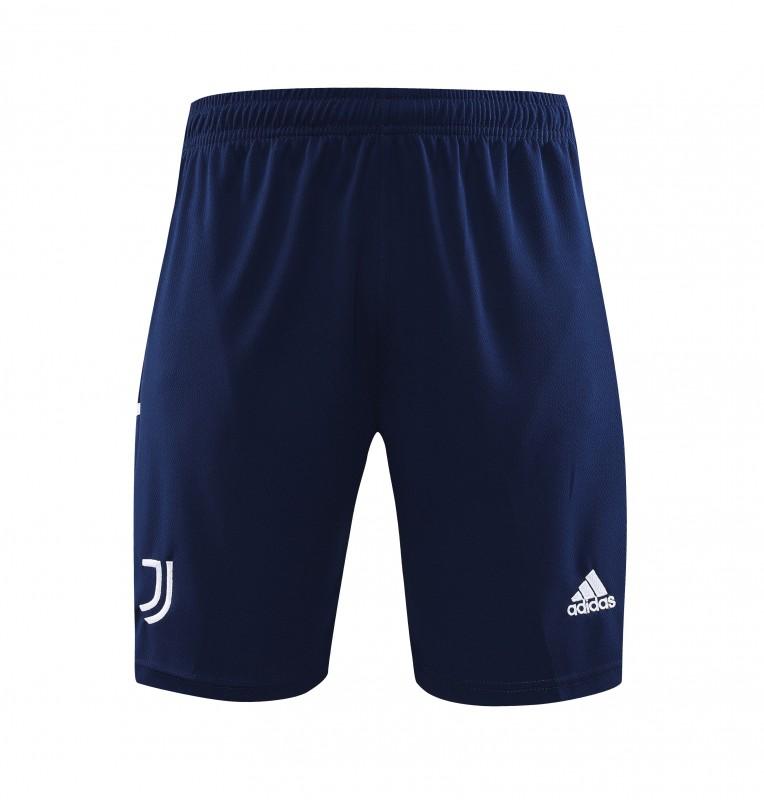 23 24 Juventus Red Navy Stripe Short Sleeve+Shorts