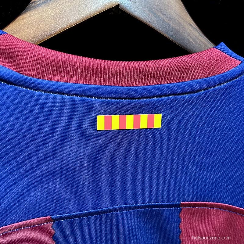 23/24 Barcelona Home Long Jersey