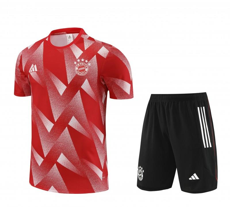 23/24 Bayern Munich Red Short Sleeve Jersey+Pants
