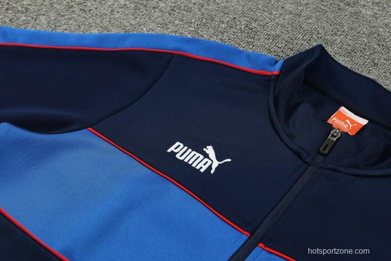 23/24 Puma Navy Full Zipper Jacket+Pants