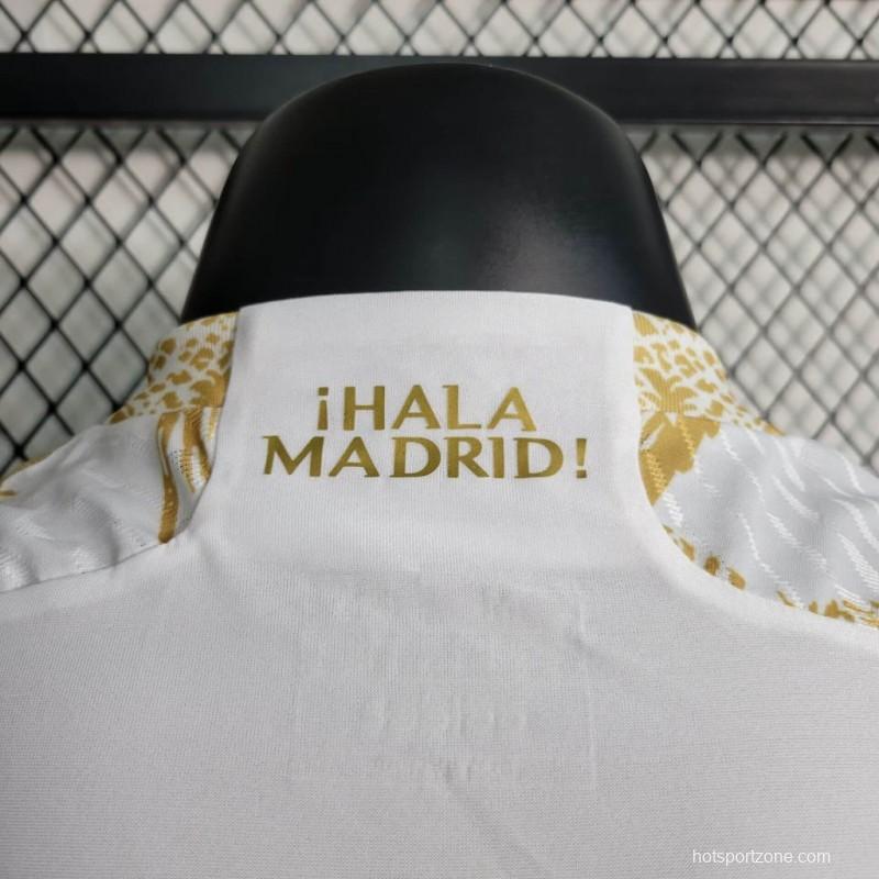 Player Version 23/24 Real Madrid Golden Dragon Special Jersey