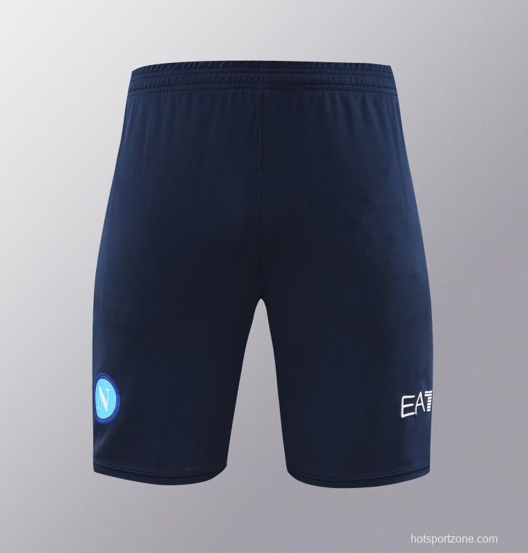 23/24 Napoli Navy/Blue Vest Jeresy+Shorts