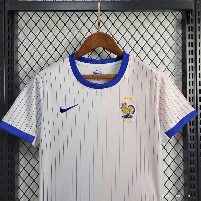 24/25 Kids France Away Jersey