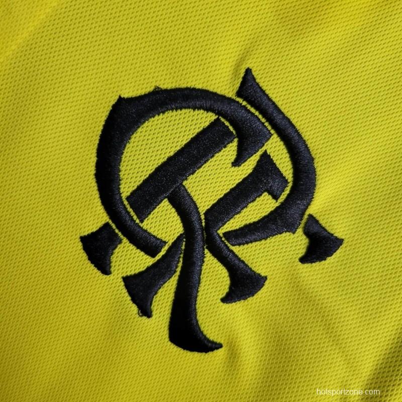 24/25 Flamengo Yellow Polo Jersey