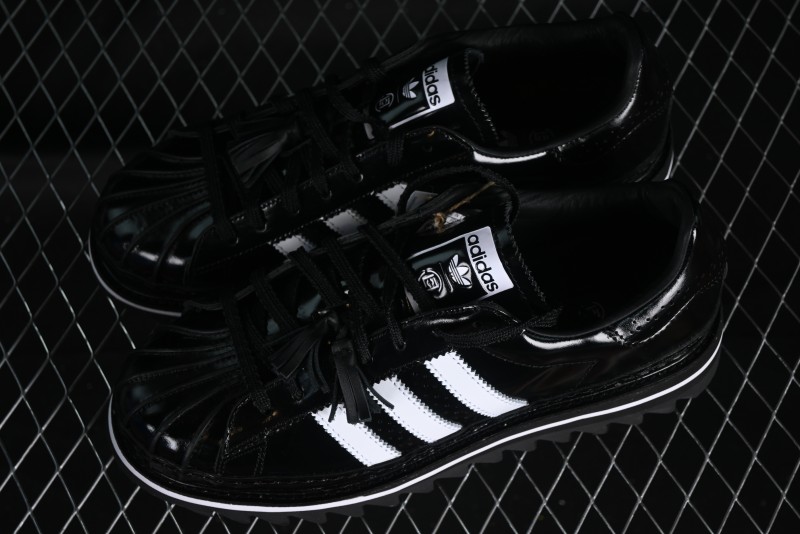 Adidas Superstar Clot IH5953 Preppy Style Shell Toe Sneakers with Perforated Leather - IH5953