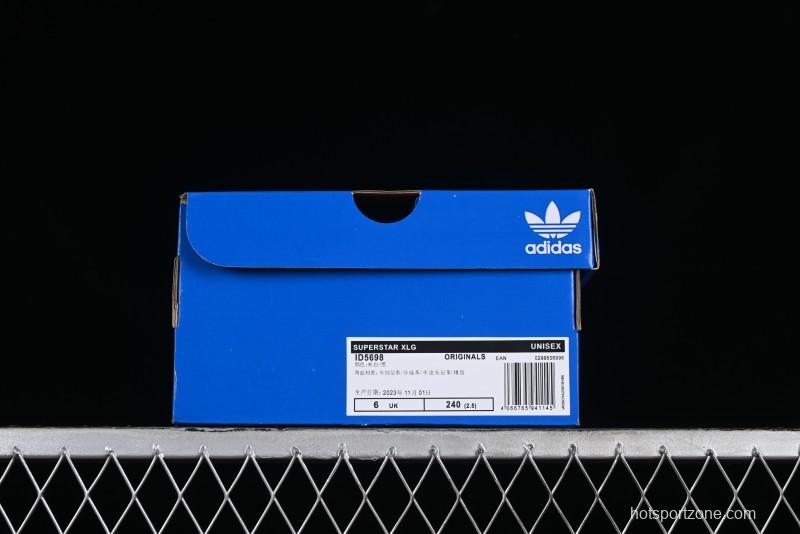 Adidas Originals Superstar XLG Thick Sole Casual Sneakers - ID5698