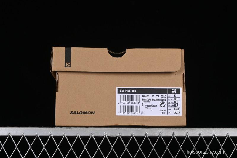 Salomon XA PRO 3D Suede Outdoor Trail Running Shoes with SENSIFIT and 3D ADVANCED CHASSIS - 475422-23