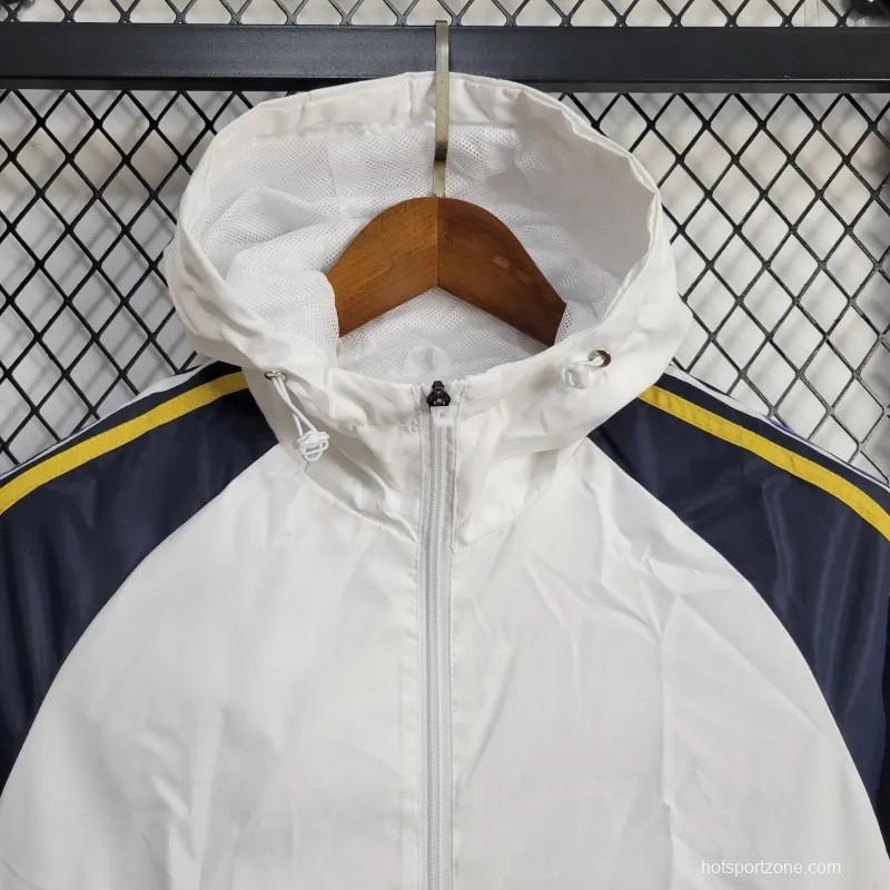 2024 Belgium White Windbreaker