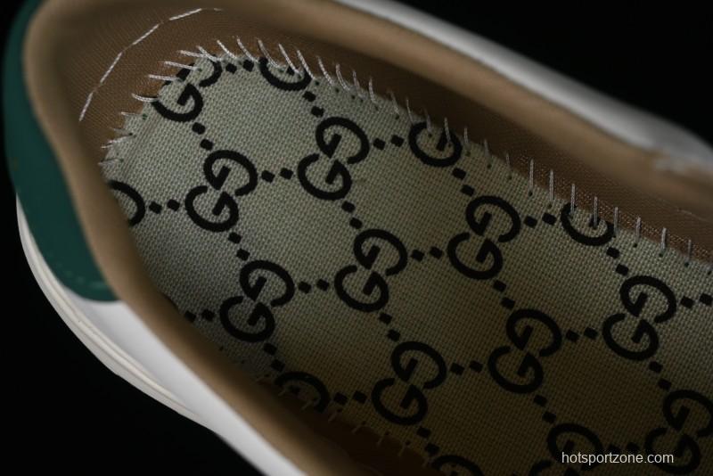 Gucci Chunky B Screener GG Sneakers Retro Style with Classic GG Canvas and Leather Trim - 9Y9209666