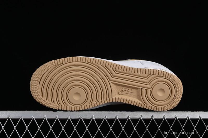 Nike Nocta x Nike Air Force 1 '07 Low "Certified Lover Boy" Khaki Classic Low-Top Casual Sneakers - LO1718-051