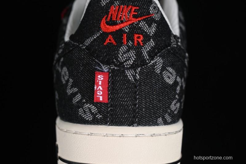 Nike Air Force 1'07 Low Joint Customized Casual Sneakers