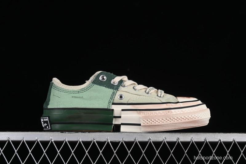 Feng Chen Wang Converse Chuck 70 Low Unisex Deconstructed Canvas Sneakers - A07636C