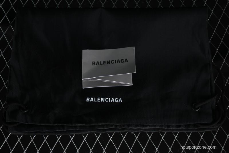 Balenciaga Phantom Sneaker 10th Generation Lace-Up Running Shoes with Transparent Heel Strap - W3XL51269