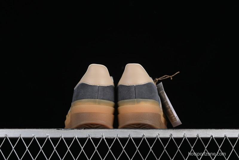 Adidas Originals Gazelle Bold IE0428 Low-Top Sneakers with Thick Sole for Casual Wear Anti-Slip and Durable - IE0428