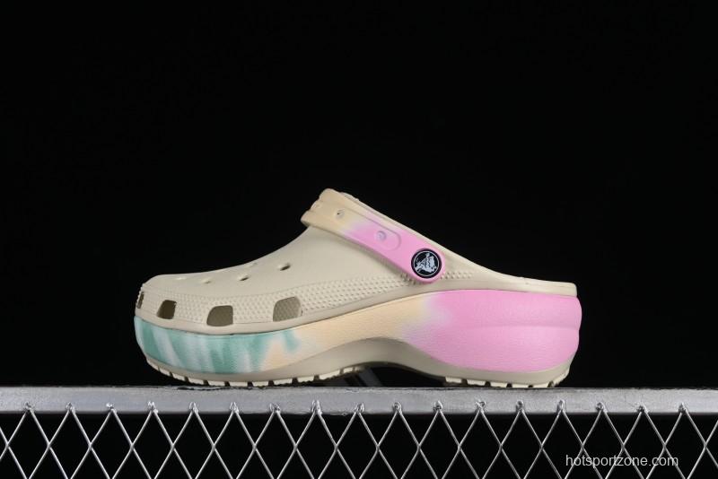 Crocs Classic Clog Cloud Retro Sandals with Adjustable Heel Strap - B.D4