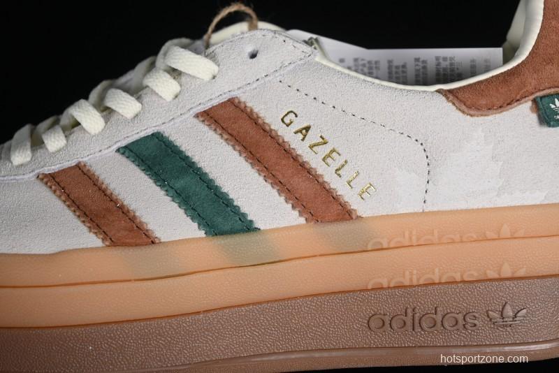 Adidas Originals Gazelle Bold IG3685 Low-Top Sneakers with Thick Sole for Casual Wear Anti-Slip and Durable - IG3685
