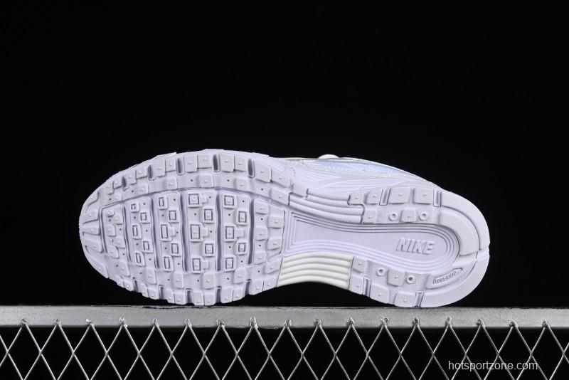 Nike P-6000 Retro Casual Sneaker Dad Shoes with Layered Design - CD6404-100