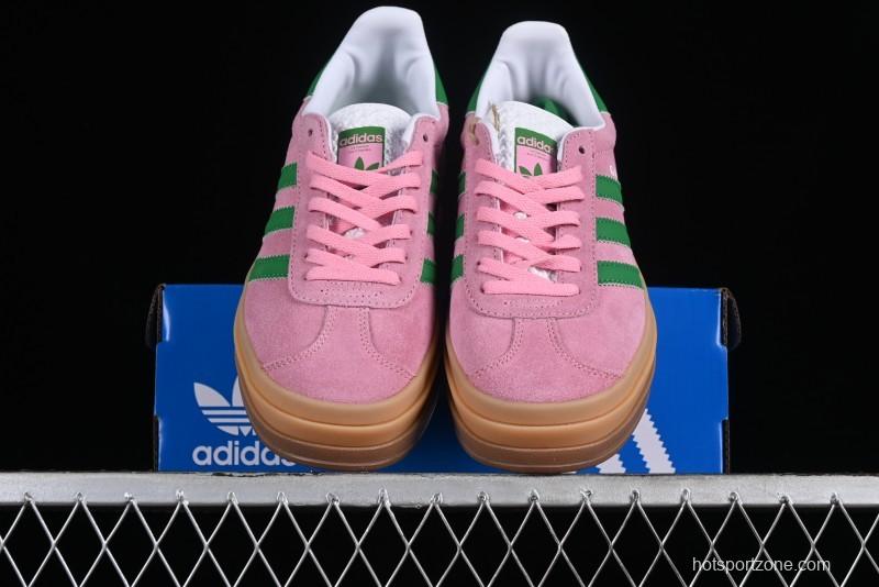 Adidas Originals Gazelle Bold Low-Top Sneakers with Thick Sole for Casual Wear - IE0420