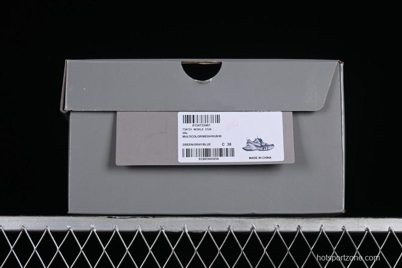 Balenciaga Phantom Sneaker 10th Generation Trend Running Shoes with Transparent Heel Strap - W3XL53124