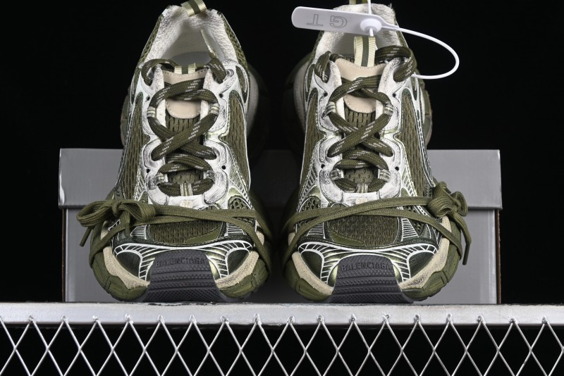 Balenciaga Phantom Sneaker 10th Generation Trend Running Shoes with Transparent Heel Strap - W3XL67019