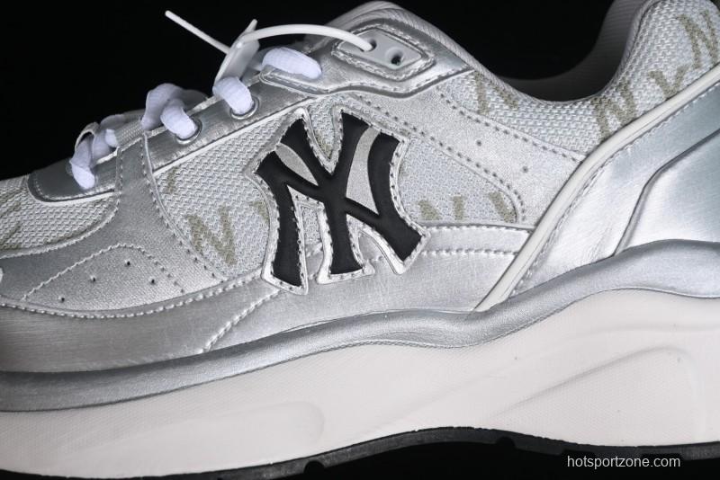 New York Yankees NY MLB Fast Ball Classic Monogram 24SS Retro Casual Running Shoes - 3ARNFSB4N50SS