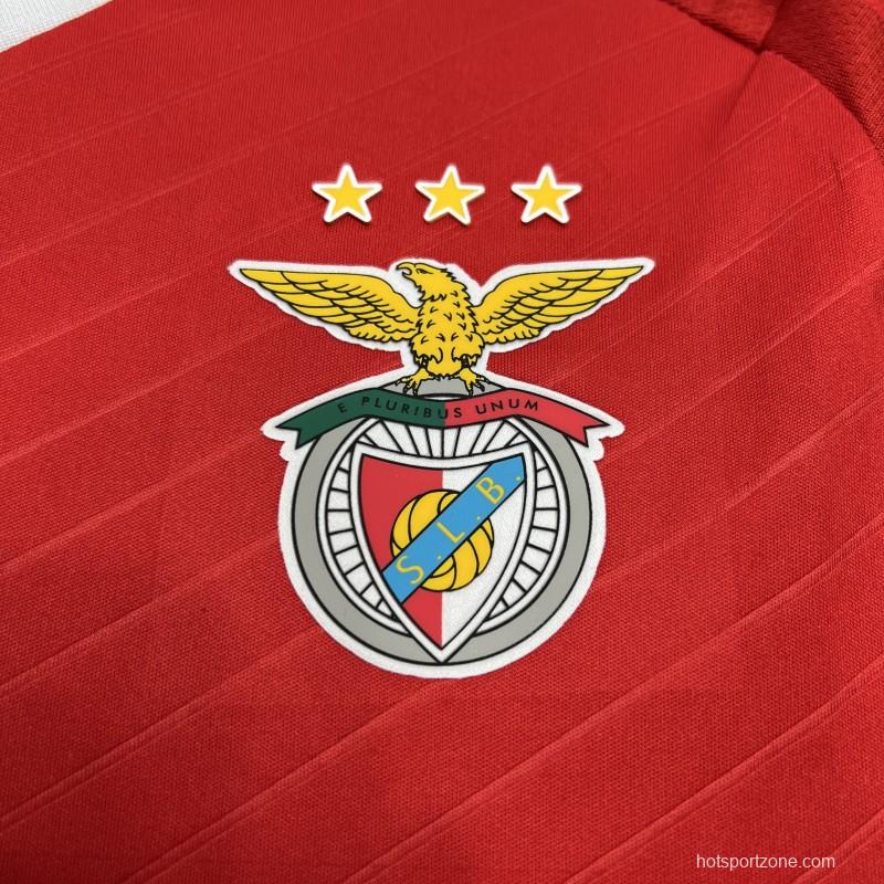 24/25 Benfica Home Jersey