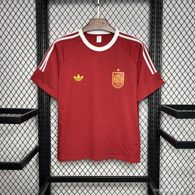 2024 Spain Euro Red Special Jersey