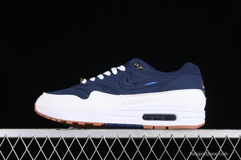 Nike Air Max 1 Retro Running Shoes with Half-Sole Air Cushion - FZ4831-400