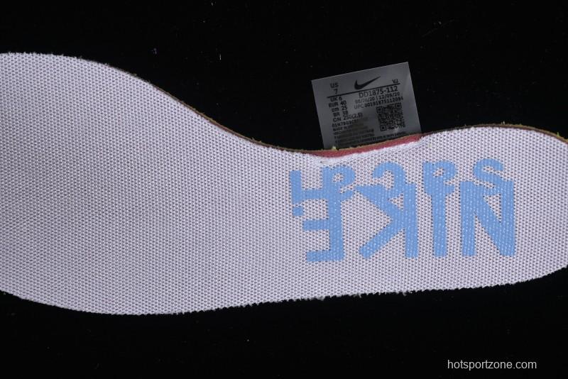 Nike Sacai VaporWaffle 3.0 Deconstructed Sneakers with Overlapping Swoosh and Double Tongue - DD1875-101