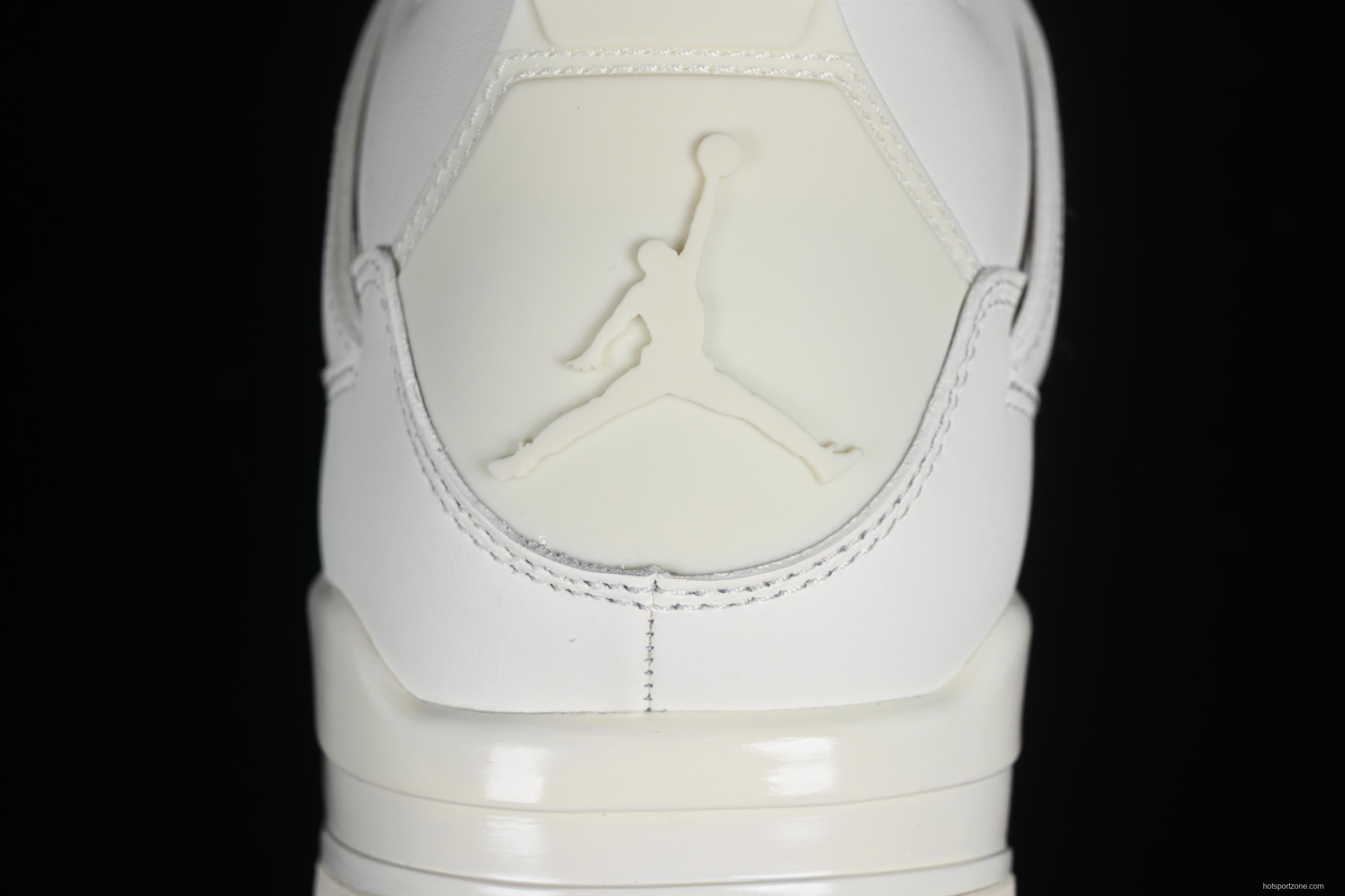 Nike Air Jordan 4 Retro Metallic Gold Basketball Shoes - AQ9129-170