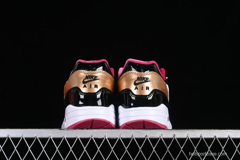 Nike Air Max 1 Retro Running Shoes with Half-Sole Air Cushion - HJ3966-110