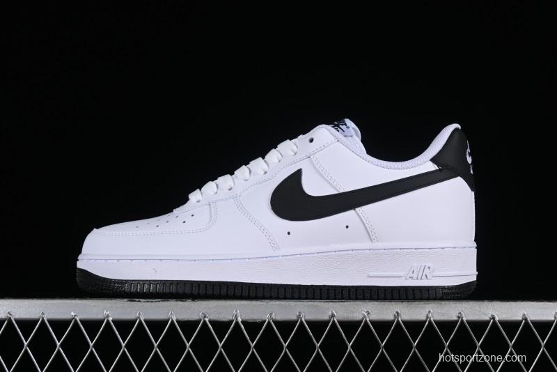 Nike Air Force 1 '07 Low Casual Sneakers in Black and White - FQ4296-101