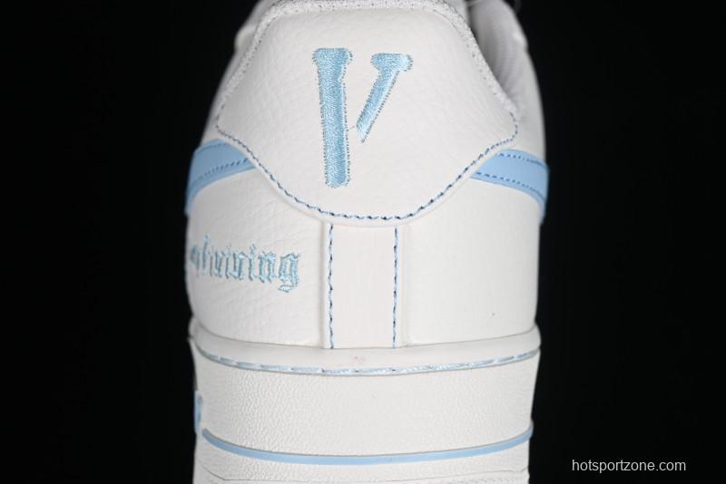Nike Vlone x Air Force 1 '07 Low Light Bone Casual Sneakers - AA5360-008