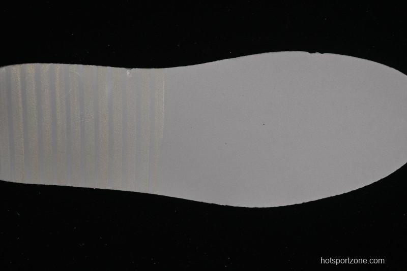 Supreme x Nike SB Dunk Low Anniversary Edition White Grey Customized Low-Top Casual Skate Shoes - BB8657-105