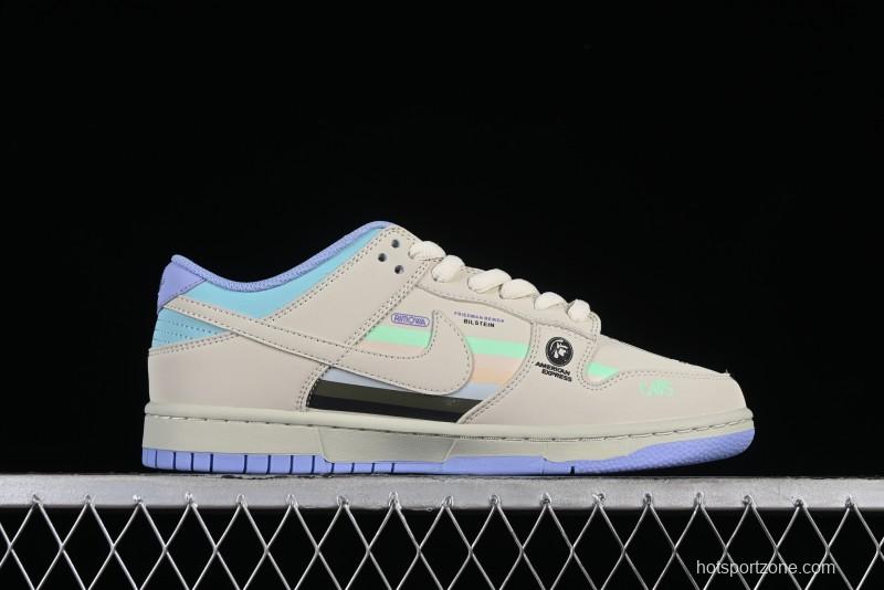 Nike SB Dunk Low Porsche Colorway Low-Top Casual Skateboarding Shoes - MU0232-363