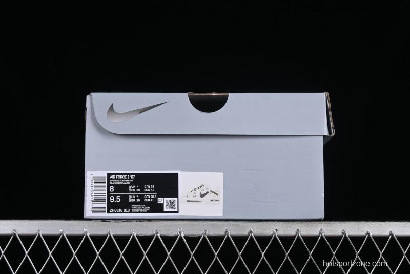 Nike Air Force 1 '07 Low Custom Anime Themed Hand-Painted Swoosh Strap Low-Top Casual Sneakers - ZH0316-013