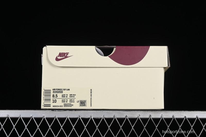 Nike Nocta x Nike Air Force 1 '07 Low Casual Sneakers with 3M Reflective Details and Full-Length Air Cushion - NO0224-022