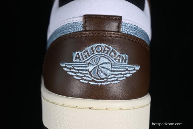 Nike Air Jordan 1 Low AJ1 Casual Lifestyle Sneakers - FQ7832-142