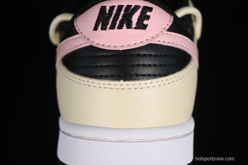 Nike Dunk Low SB Casual Skate Shoes with Smoked Rose Design - FD1232-001