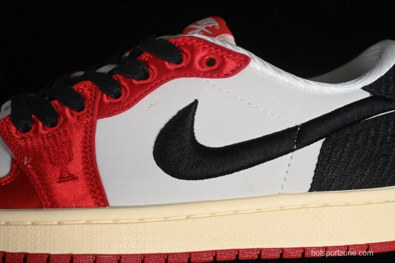 Nike Trophy Room x Jordan 1 Low OG "Away" Casual Sneakers - FN0432-100