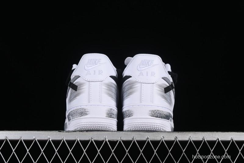 Nike Air Force 1 '07 Low Custom Anime Theme Spray Paint Swoosh Casual Sneakers - ZH0316-011