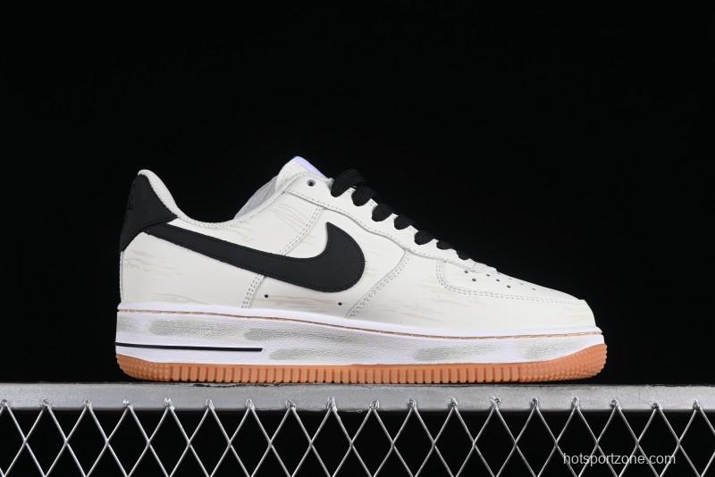 Nike Air Force 1 '07 Low Graffiti Casual Sneakers - DM0576-101